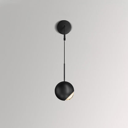 Scandinavian Globe Ball Acrylic Shade LED Wall Sconce Lamp