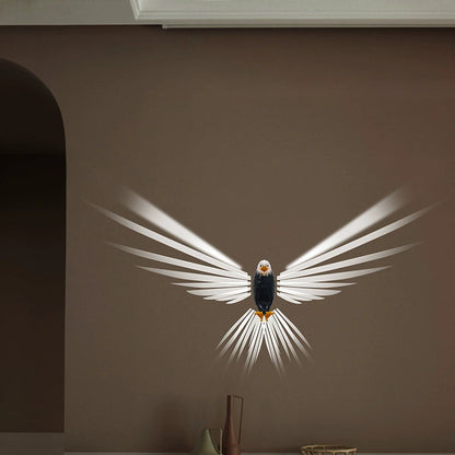 Bald Rechargeable LED Magnetic Wall Sconce Lamp Night Light