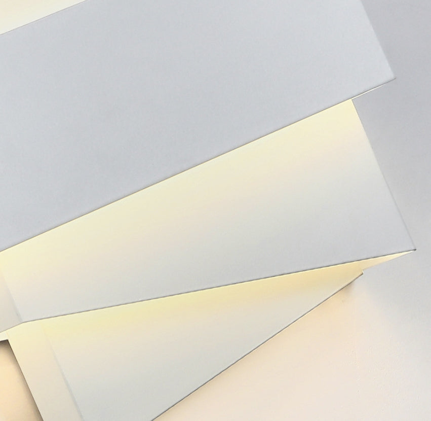 Simplicity Geometric Irregular Square LED Wall Sconce Lamp