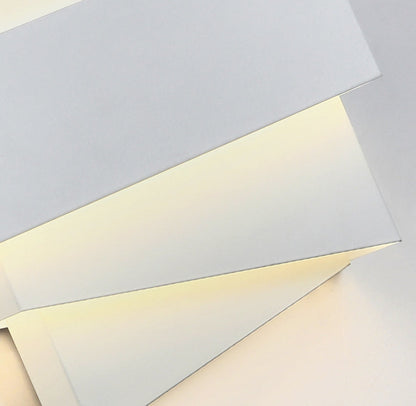 Simplicity Geometric Irregular Square LED Wall Sconce Lamp