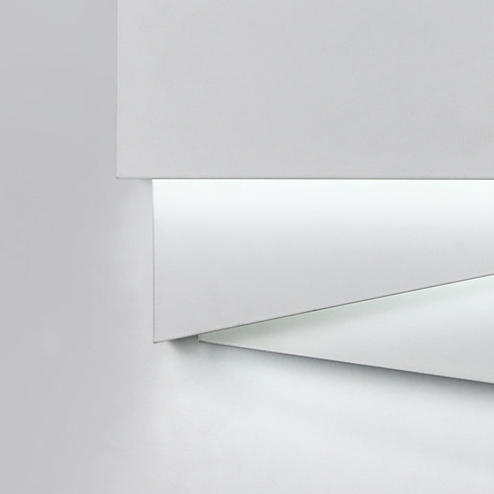 Simplicity Geometric Irregular Square LED Wall Sconce Lamp