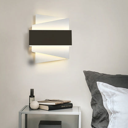 Simplicity Geometric Irregular Square LED Wall Sconce Lamp