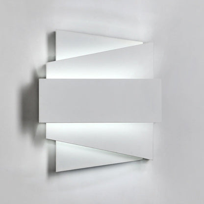 Simplicity Geometric Irregular Square LED Wall Sconce Lamp