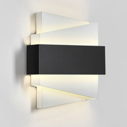 Simplicity Geometric Irregular Square LED Wall Sconce Lamp