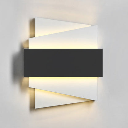 Simplicity Geometric Irregular Square LED Wall Sconce Lamp