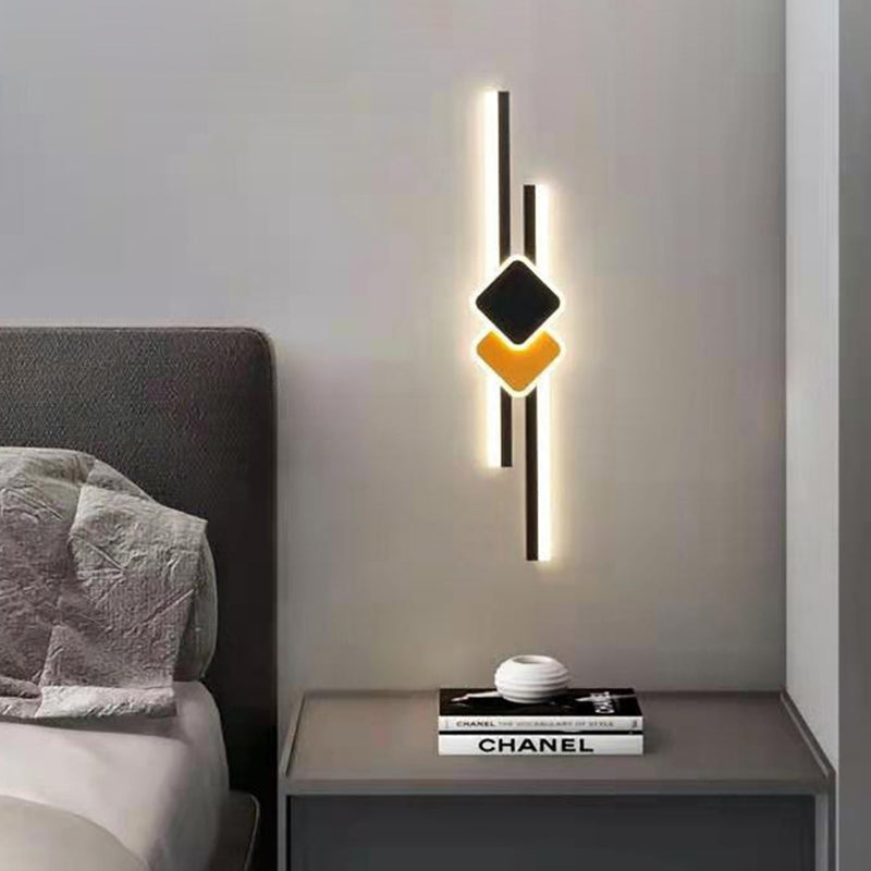 Aluminum Long Strip Linear Bar LED Wall Sconce Lamp