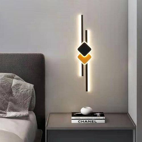 Aluminum Long Strip Linear Bar LED Wall Sconce Lamp