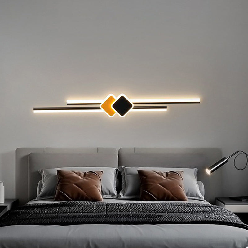 Aluminum Long Strip Linear Bar LED Wall Sconce Lamp
