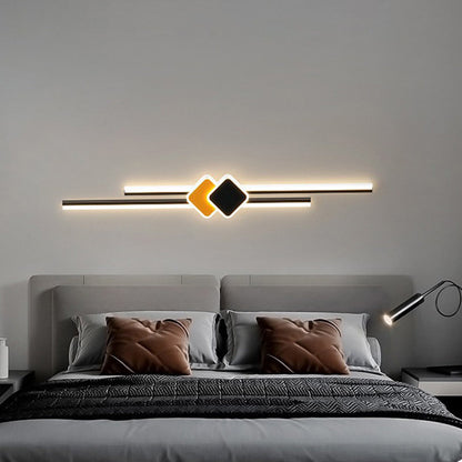 Aluminum Long Strip Linear Bar LED Wall Sconce Lamp