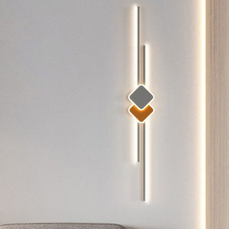 Aluminum Long Strip Linear Bar LED Wall Sconce Lamp