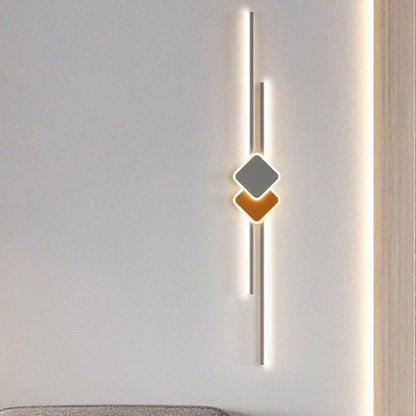 Aluminum Long Strip Linear Bar LED Wall Sconce Lamp
