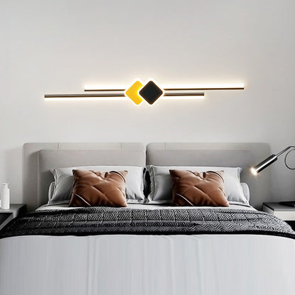 Aluminum Long Strip Linear Bar LED Wall Sconce Lamp