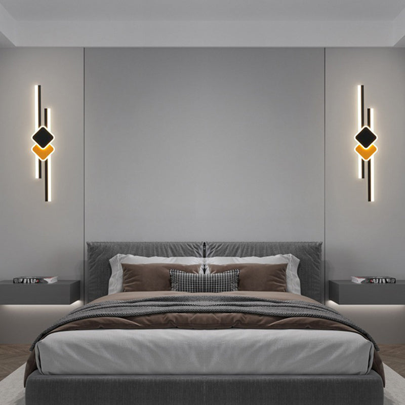 Aluminum Long Strip Linear Bar LED Wall Sconce Lamp