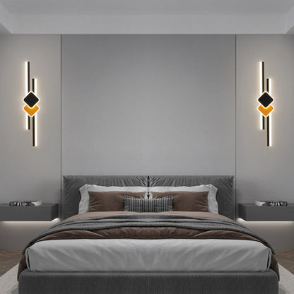 Aluminum Long Strip Linear Bar LED Wall Sconce Lamp