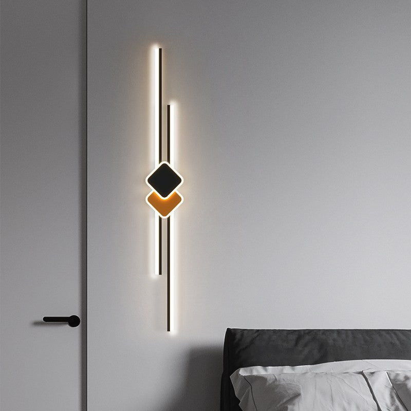 Aluminum Long Strip Linear Bar LED Wall Sconce Lamp