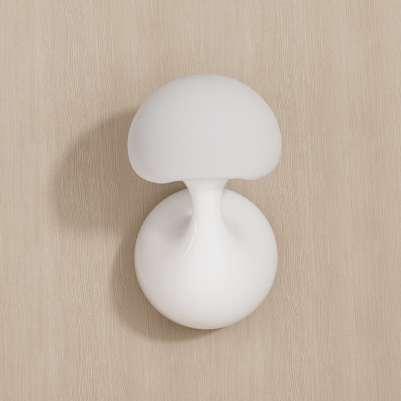 Creative Ceramic Mushroom 1-Light Wall Sconce Lamp