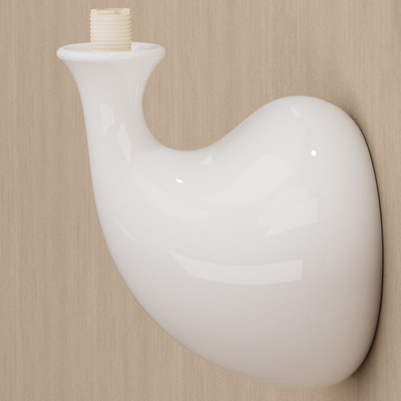 Creative Ceramic Mushroom 1-Light Wall Sconce Lamp