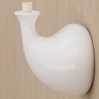Creative Ceramic Mushroom 1-Light Wall Sconce Lamp
