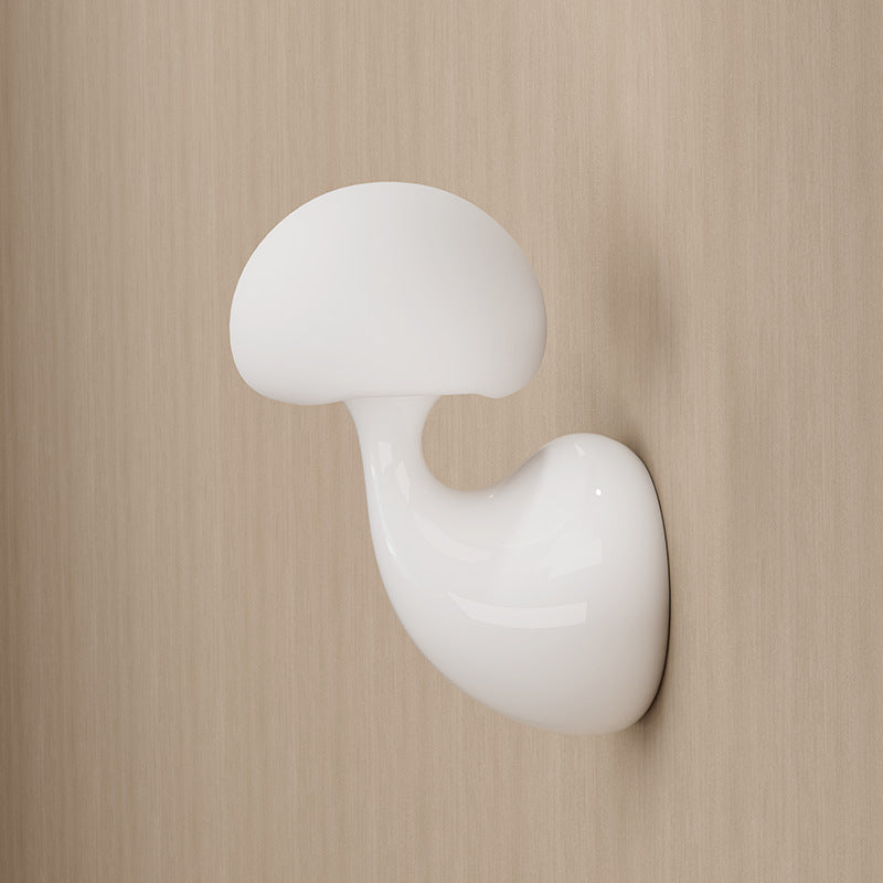 Creative Ceramic Mushroom 1-Light Wall Sconce Lamp