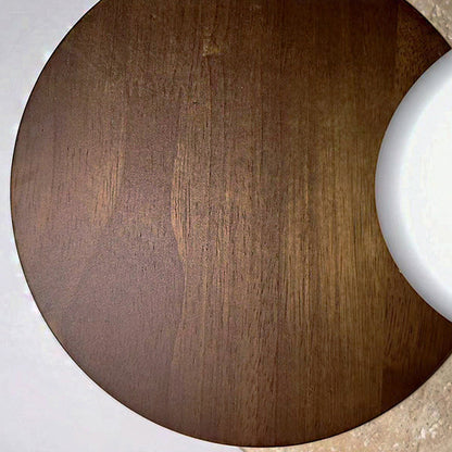 Japanese Travertine Solid Wood 1-Light Wall Sconce Lamp