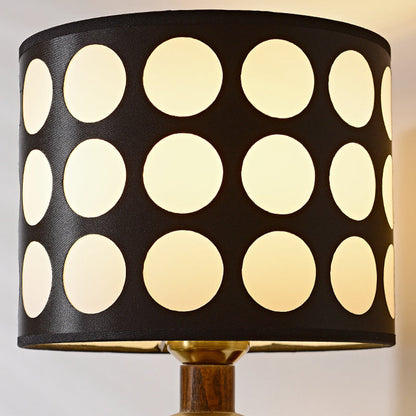 French Cylinder Shade Ash Wood 1-Light Wall Sconce Lamp