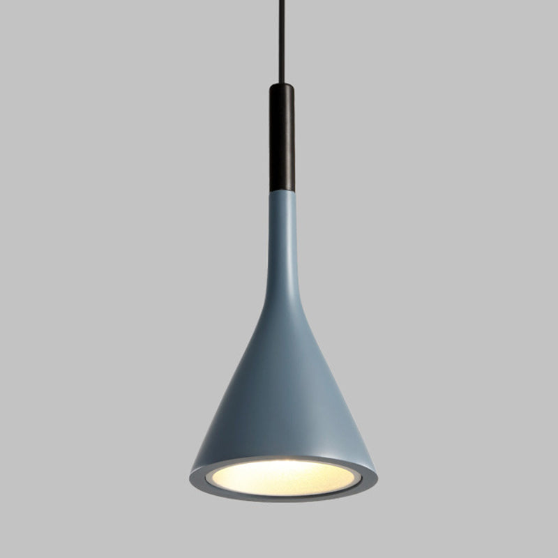Hardware Resin Conical Shade 1-Light Wall Sconce Lamp