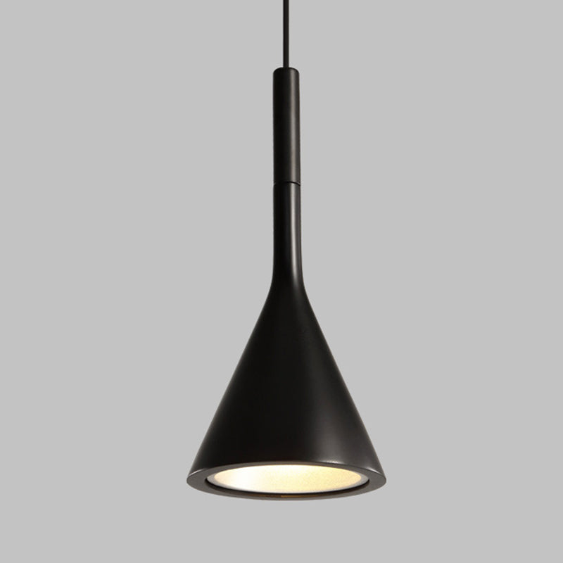 Hardware Resin Conical Shade 1-Light Wall Sconce Lamp