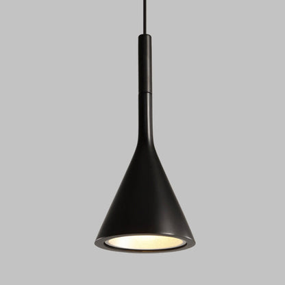 Hardware Resin Conical Shade 1-Light Wall Sconce Lamp
