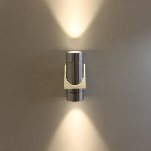 Aluminum LED Up And Down Illuminated LED Wall Sconce Lamp