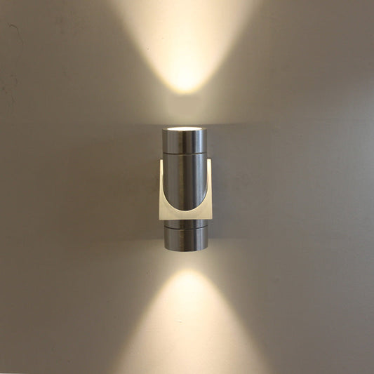 Aluminum LED Up And Down Illuminated LED Wall Sconce Lamp