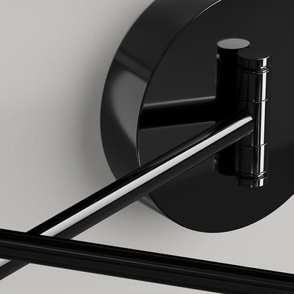Acrylic Shade Displaceable Rocker Arm LED Wall Sconce Lamp