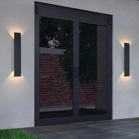 Long Strip Aluminum Acrylic LED Waterproof Wall Sconce Lamp
