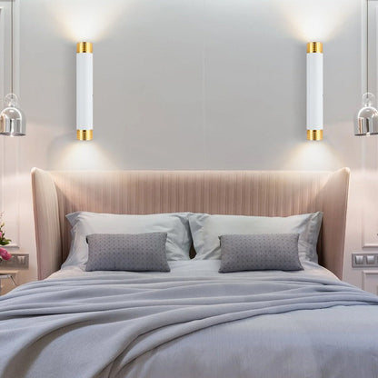 Aluminum LED Up And Down Illuminated Wall Sconce Lamp