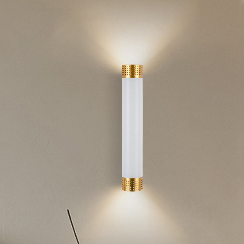 Aluminum LED Up And Down Illuminated Wall Sconce Lamp