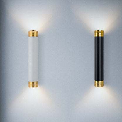Aluminum LED Up And Down Illuminated Wall Sconce Lamp