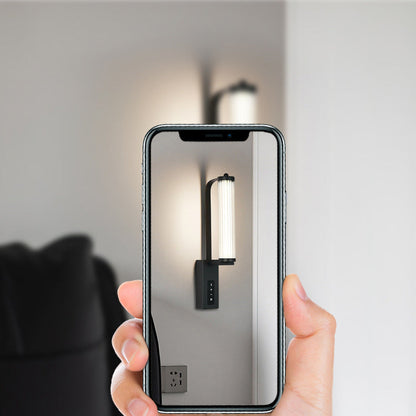 Luxury Iron PVC Long Strip LED Wall Sconce Lamp