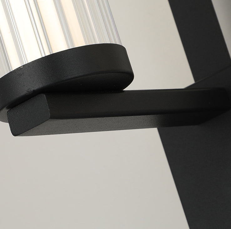 Luxury Iron PVC Long Strip LED Wall Sconce Lamp