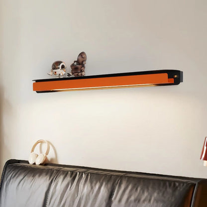 Minimalist Iron Acrylic Straight Line LED Wall Sconce Lamp