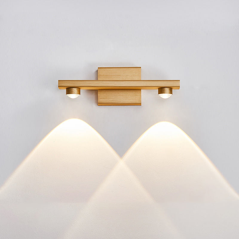 Aluminum LED Up And Down Illuminated Wall Sconce Lamp