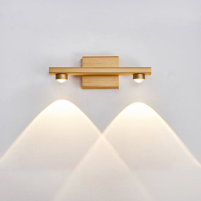 Aluminum LED Up And Down Illuminated Wall Sconce Lamp