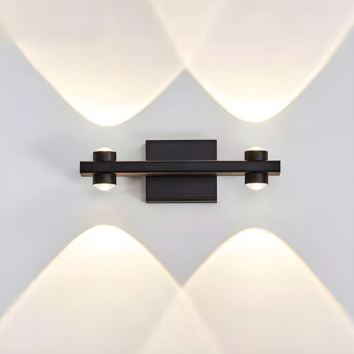 Aluminum LED Up And Down Illuminated Wall Sconce Lamp