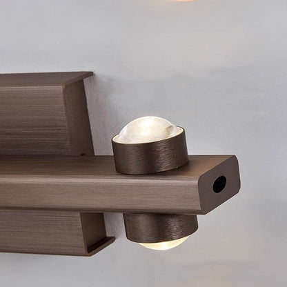 Aluminum LED Up And Down Illuminated Wall Sconce Lamp