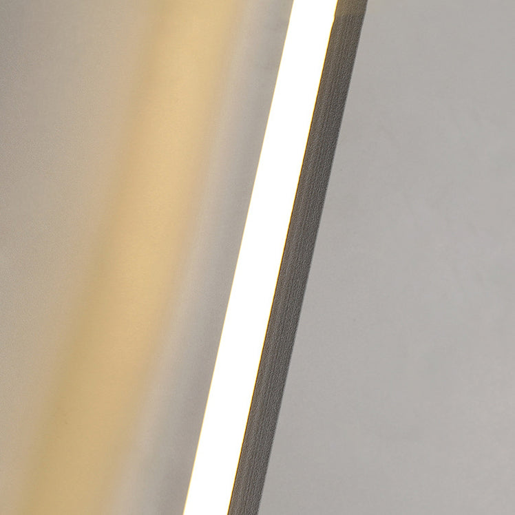 Aluminum Linear Silicone Strip LED Wall Sconce Lamp
