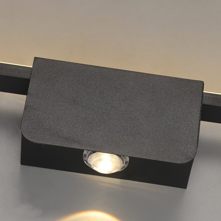 Aluminum Linear Silicone Strip LED Wall Sconce Lamp
