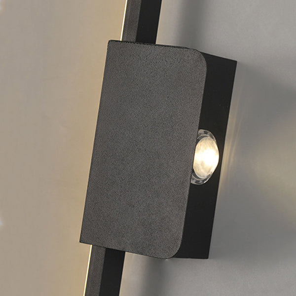 Aluminum Linear Silicone Strip LED Wall Sconce Lamp