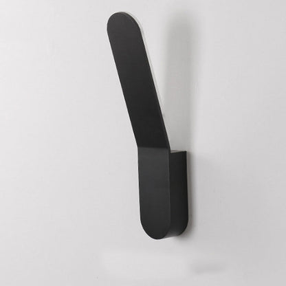 Minimalist Rounded Aluminum Strip LED Wall Sconce Lamp