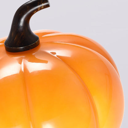 Simulation Pumpkin Glass Iron 1-Light Wall Sconce Lamp