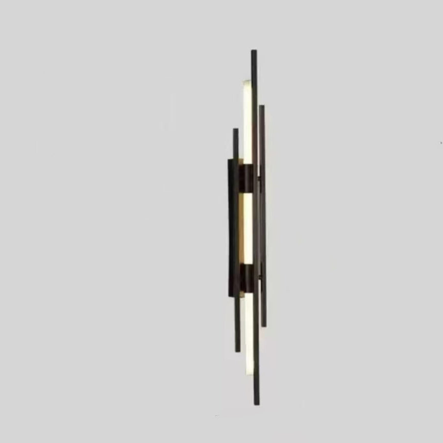 Minimalist Iron Acrylic Long Strip LED Wall Sconce Lamp