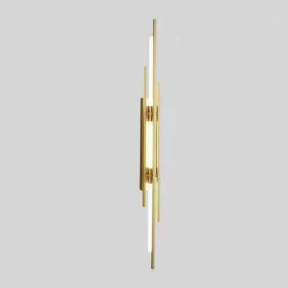 Minimalist Iron Acrylic Long Strip LED Wall Sconce Lamp