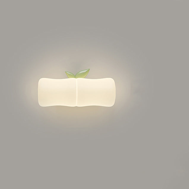 Creative Animal Koala Bamboo PE Shade LED Wall Sconce Lamp
